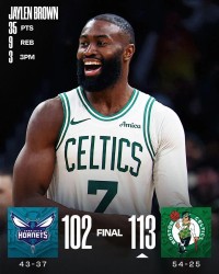 星空体育平台-最强一年！赛季末越打越好，布朗最佳一阵稳了？